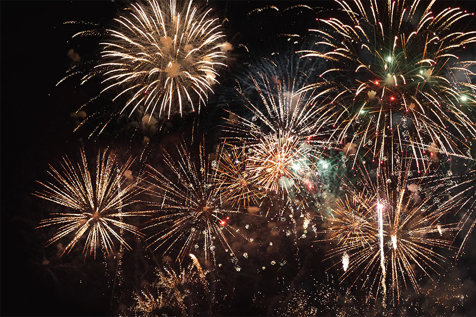 Fireworks Lake Garda